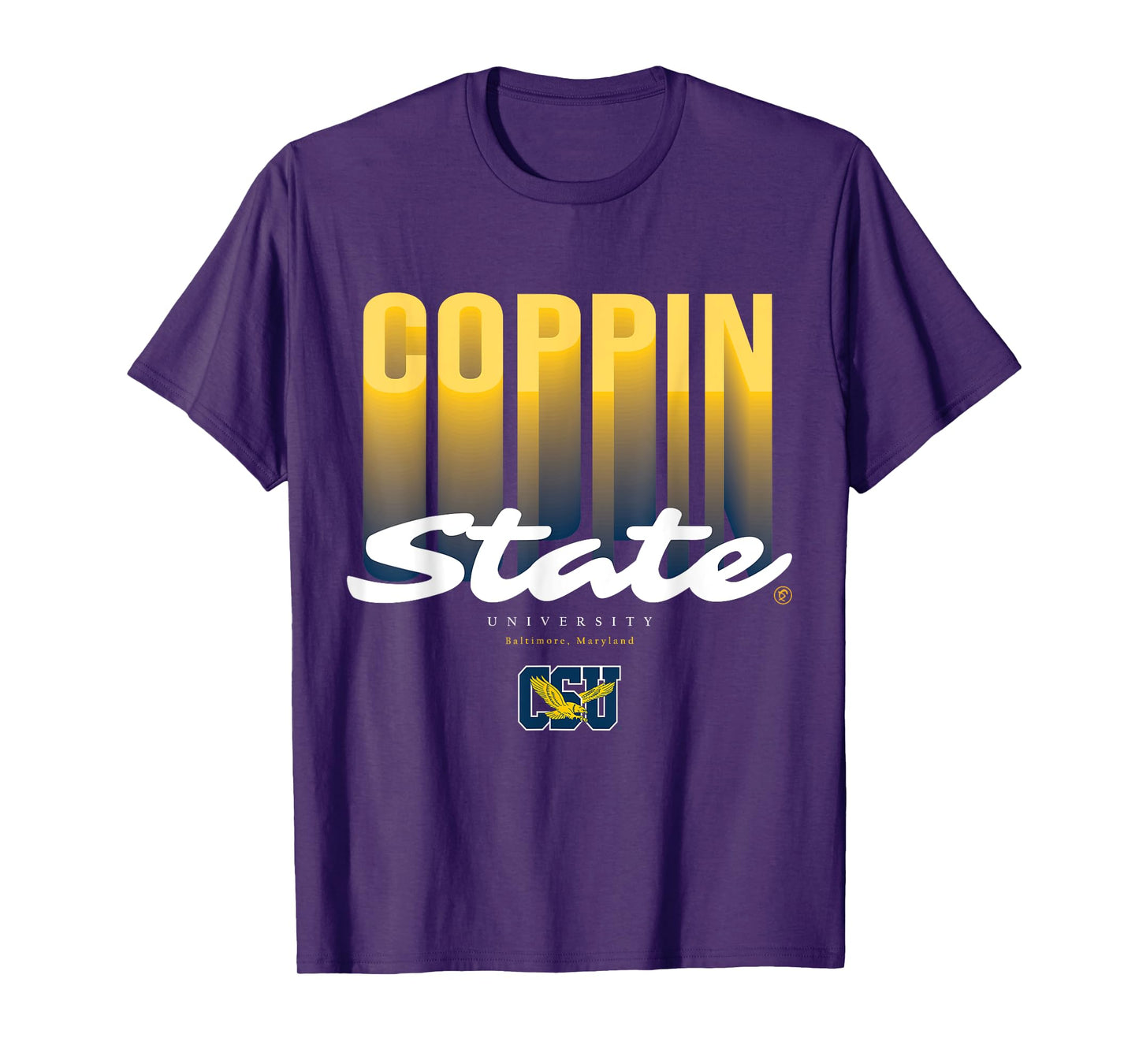 The Yard Essentials - Coppin State University - CSU Fade T-Shirt