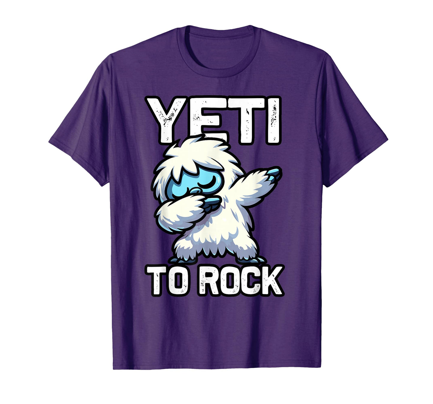 Cute Dabbing Yeti Funny Yeti To Rock T-Shirt