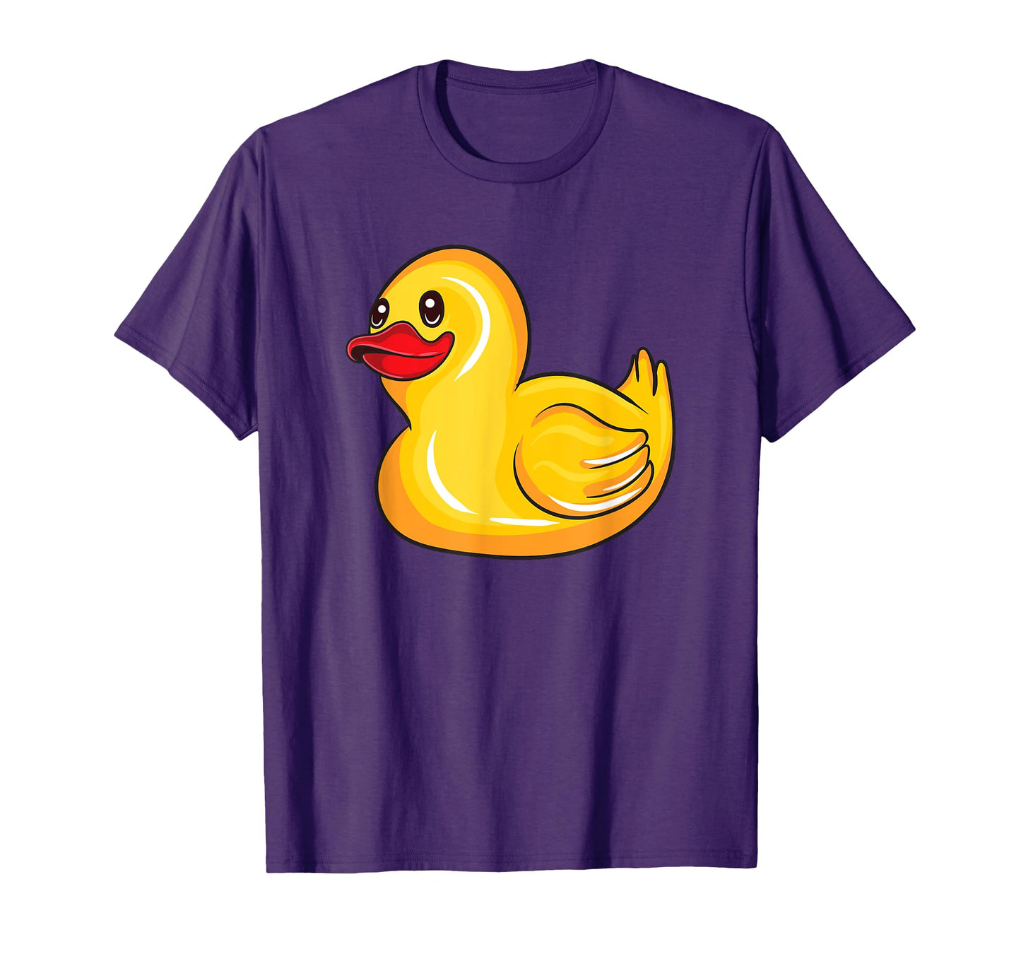 Cute Rubber Duck Gift For Toddlers Men Women Funny Duckling T-Shirt