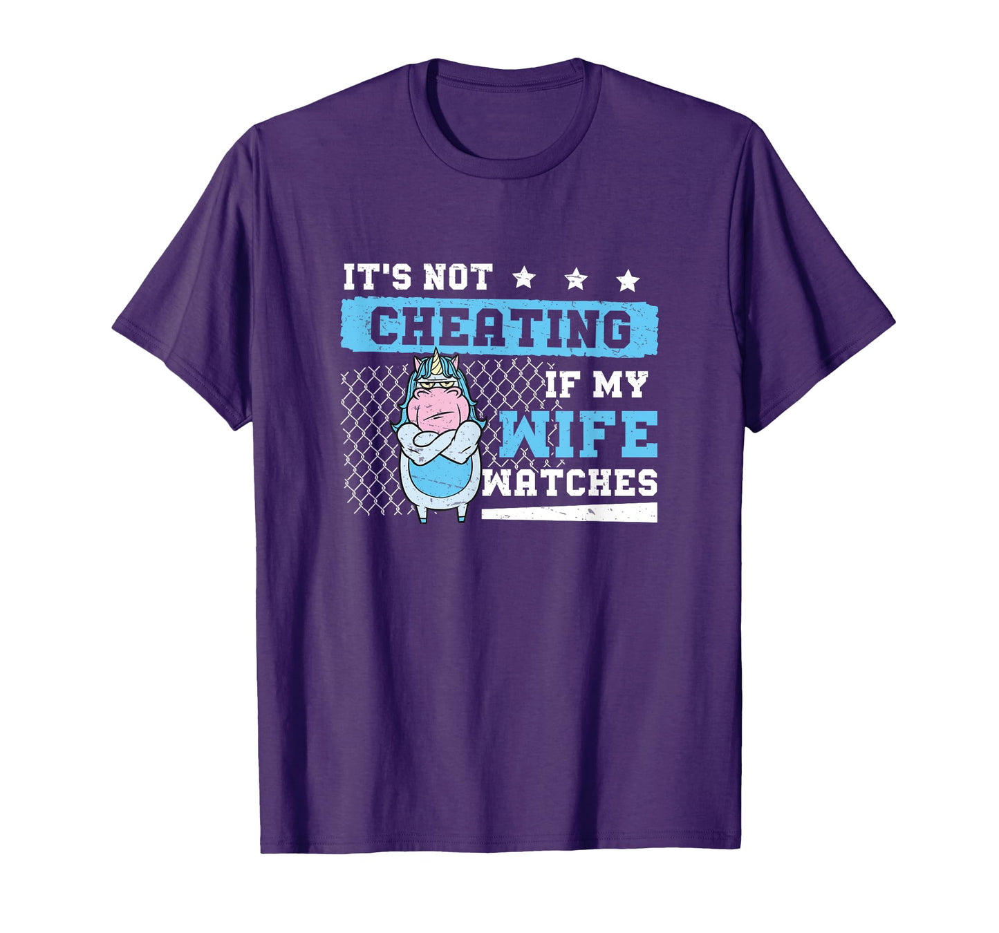 It's Not Cheating If My Wife Watches Funny Polyamory Couple T-Shirt