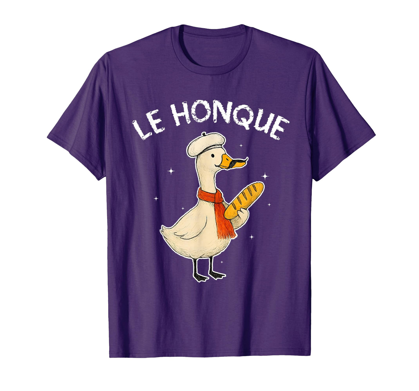 Funny Goose French Le Honque Goose Lovers Men Women Kids T-Shirt