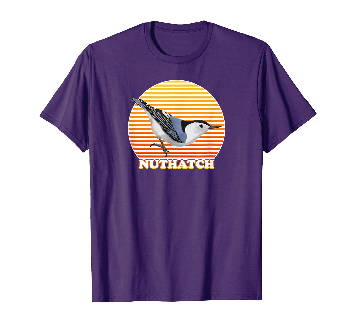jz.birds White-Breasted Nuthatch Bird T-Shirt