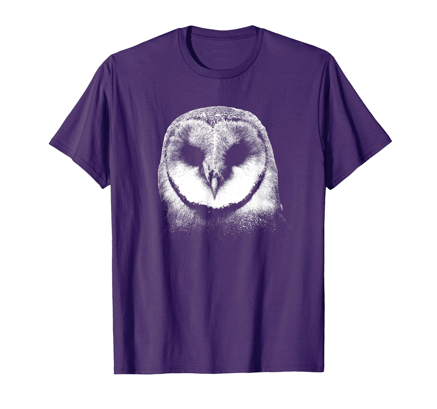 Mystical Owl (Bird) White Owl Head Barn Owl T-Shirt