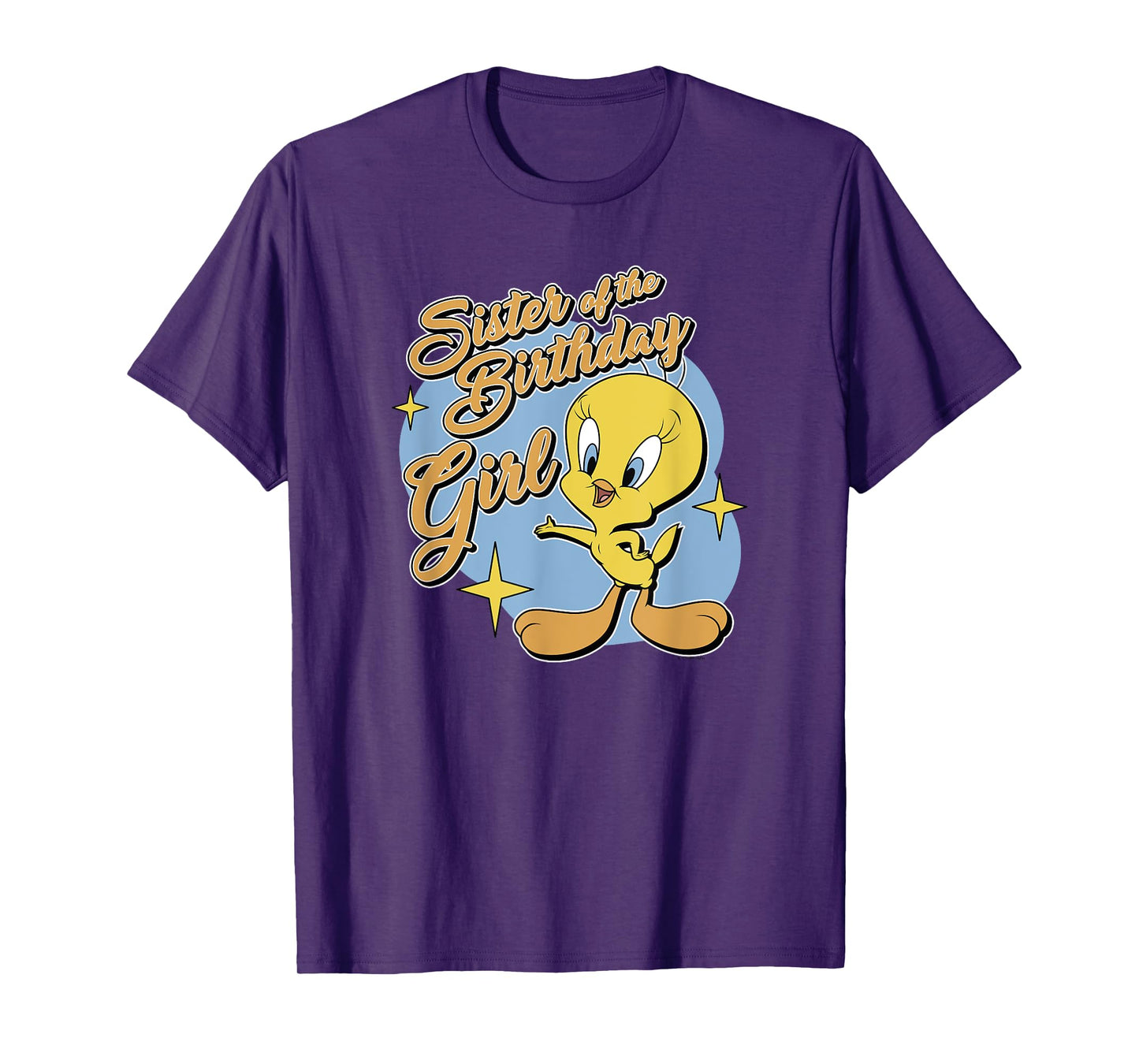 Looney Tunes Birthday Tweety Bird Sister Of Birthday Girl T-Shirt