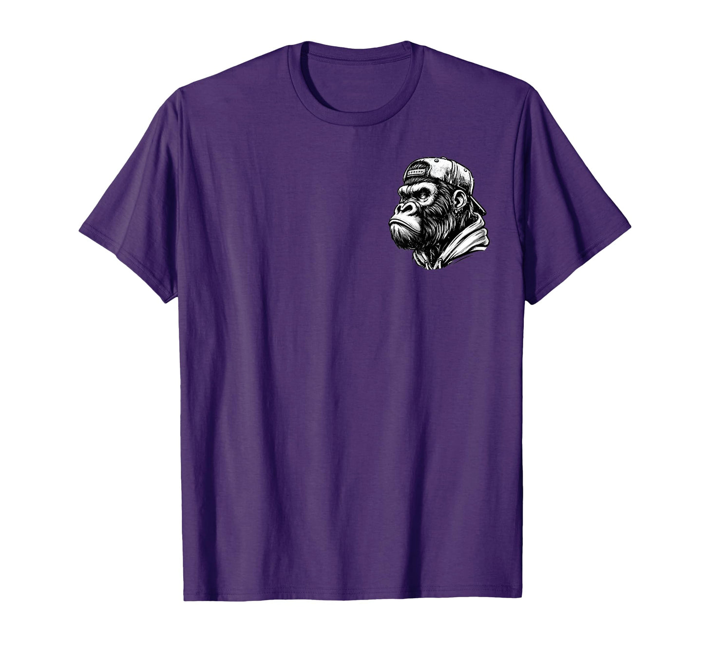 As Far As I Know I'm Delightful Funny Monkey 2 Sided T-Shirt