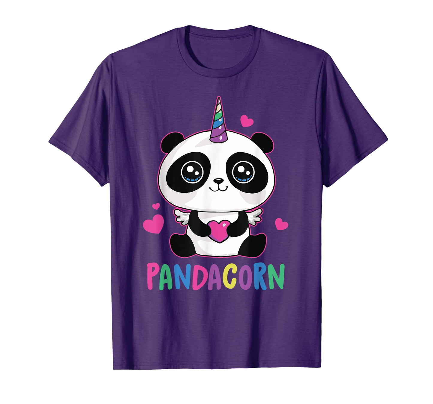 Panda Unicorn Shirt Funny Pandacorn Gift Tee For Men Women T-Shirt