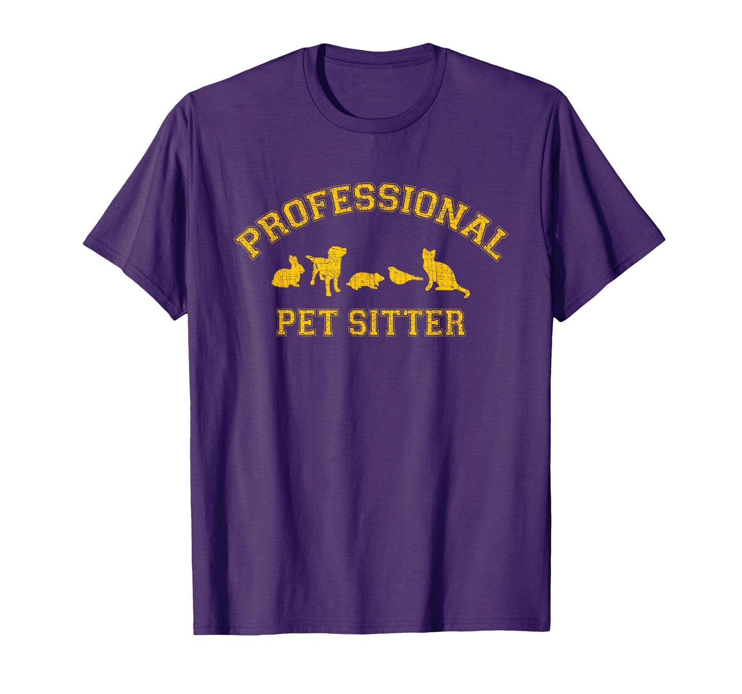 Professional Pet Sitter T-Shirt for Pet Sitters T-Shirt