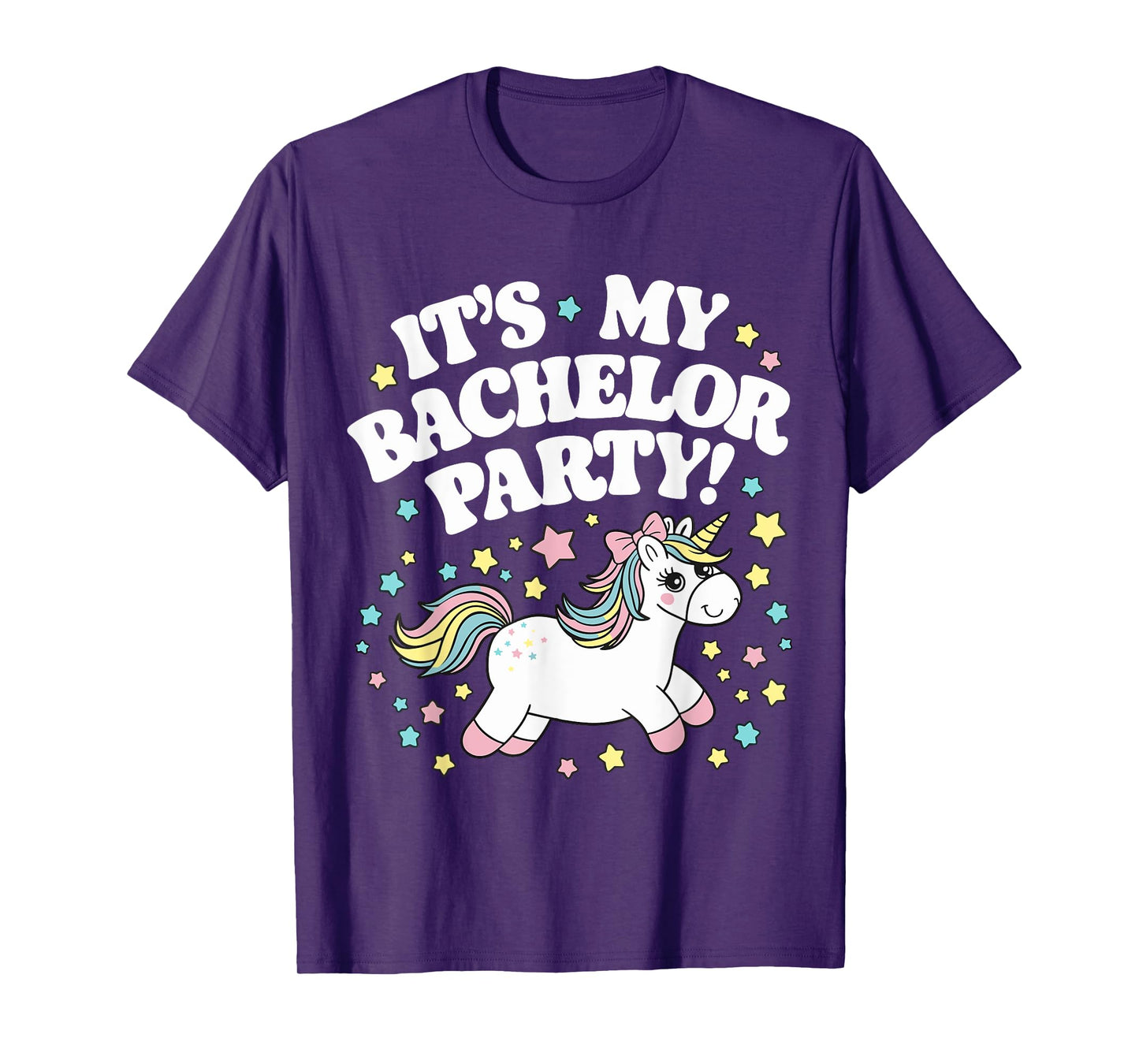 My Bachelor Party Cute Unicorn Bachelor Party T-Shirt