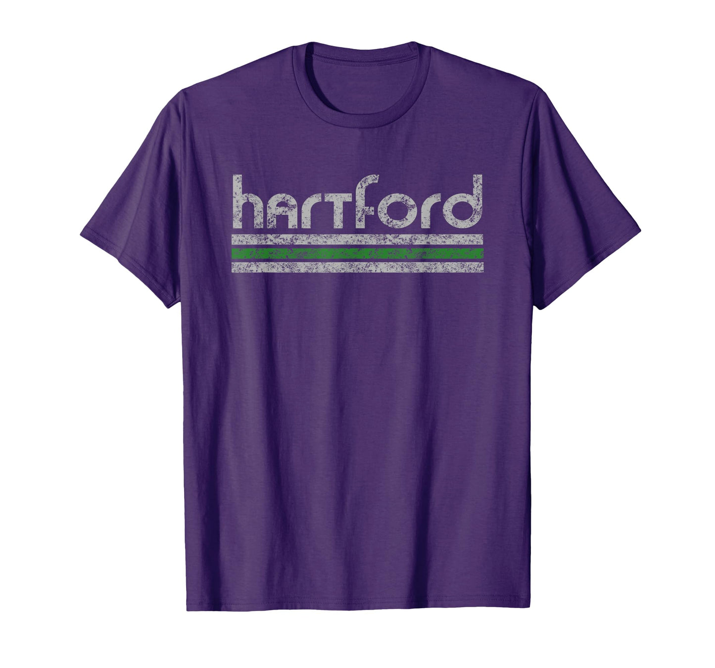 Hartford Connecticut Retro Vintage Throwback T-Shirt