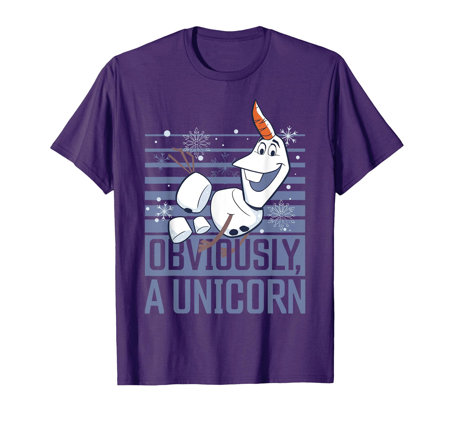 Disney Frozen 2 Olaf Obviously A Unicorn T-Shirt