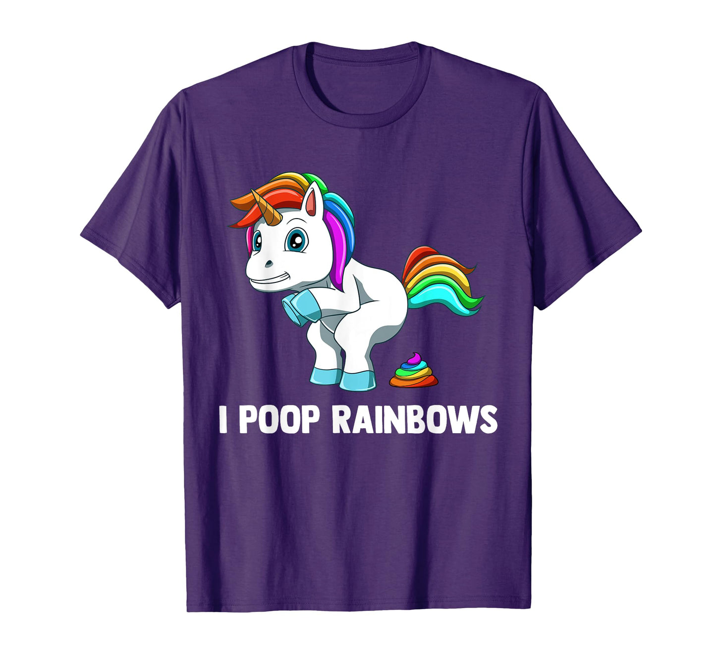 Rainbow Pooping Unicorn T-Shirt