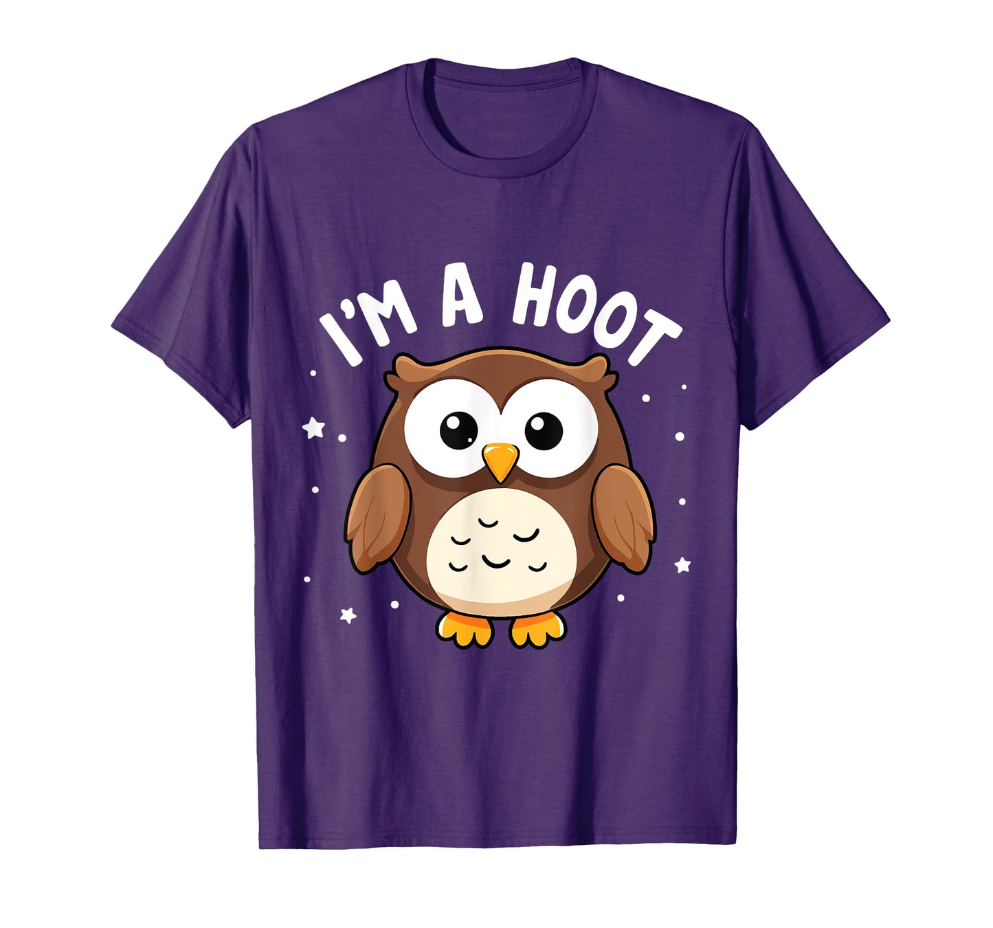 I'm A Hoot Funny Saying Cute Owl Bird Joke Humor T-Shirt