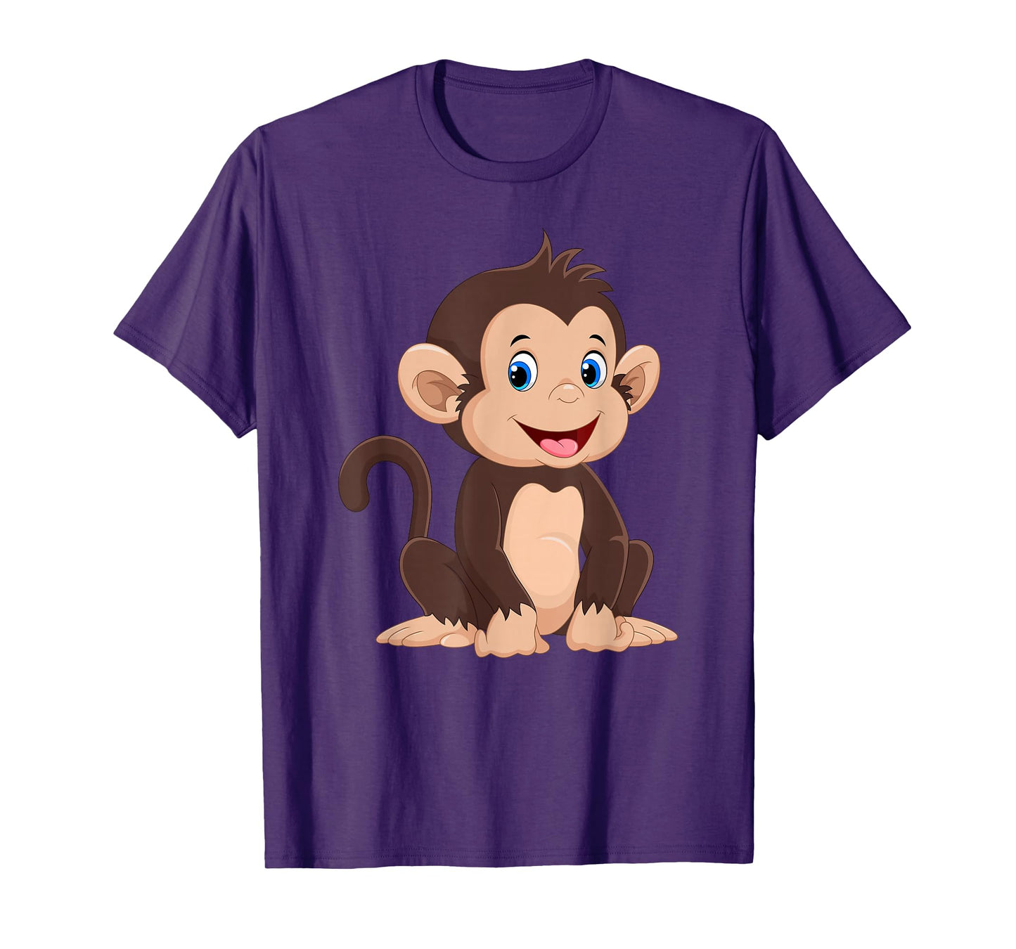 Cool Monkey Design For Men Women Kids Funny Monkey Gift T-Shirt
