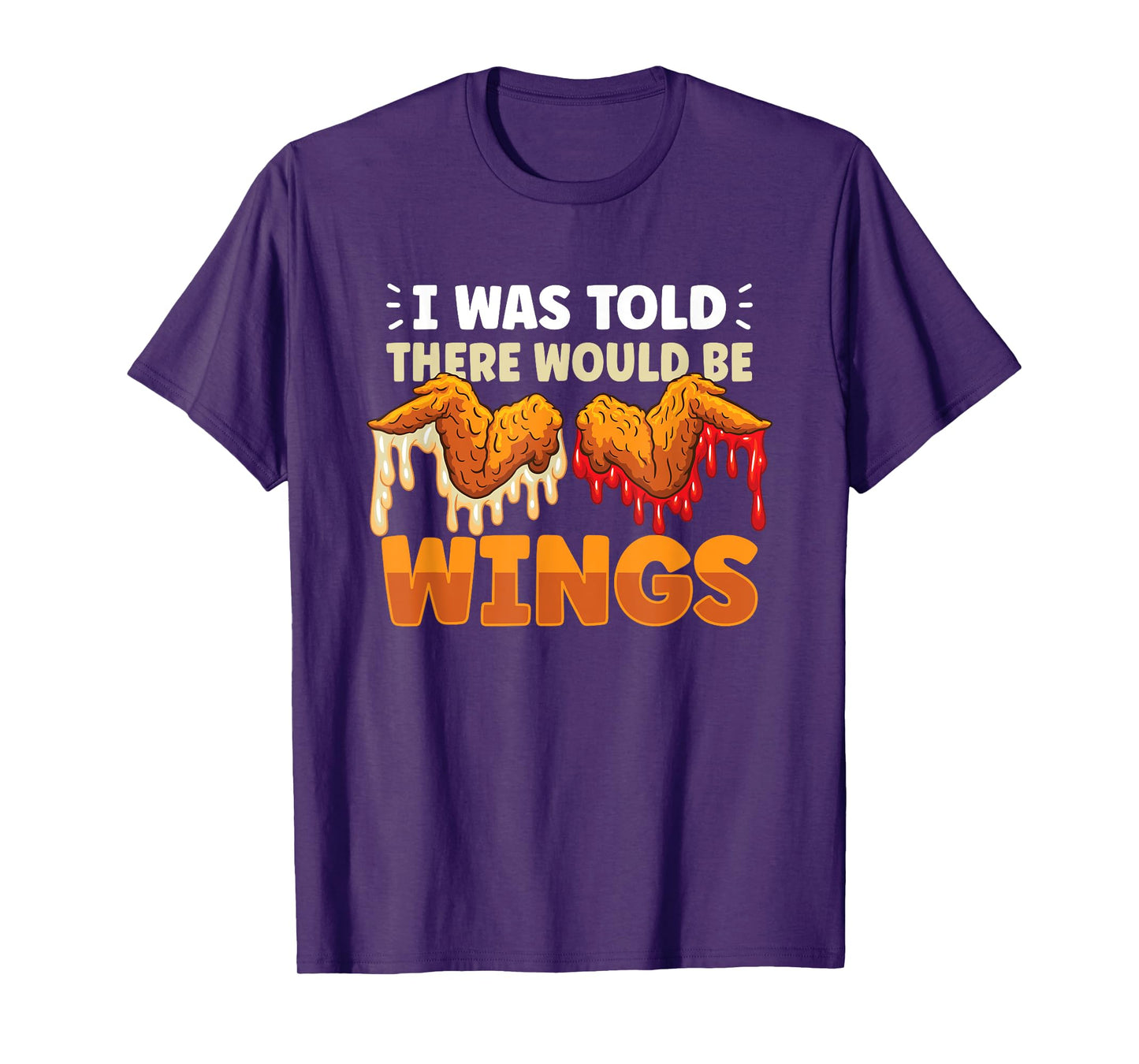 Chicken Wings Wing Hot Cooked Chicken Fast Food T-Shirt