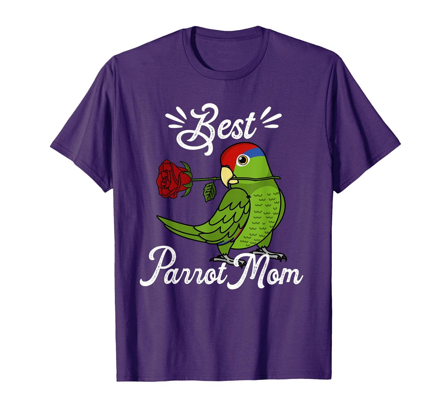 Best Parrot Mom I Mexican Red-headed Amazon T-Shirt