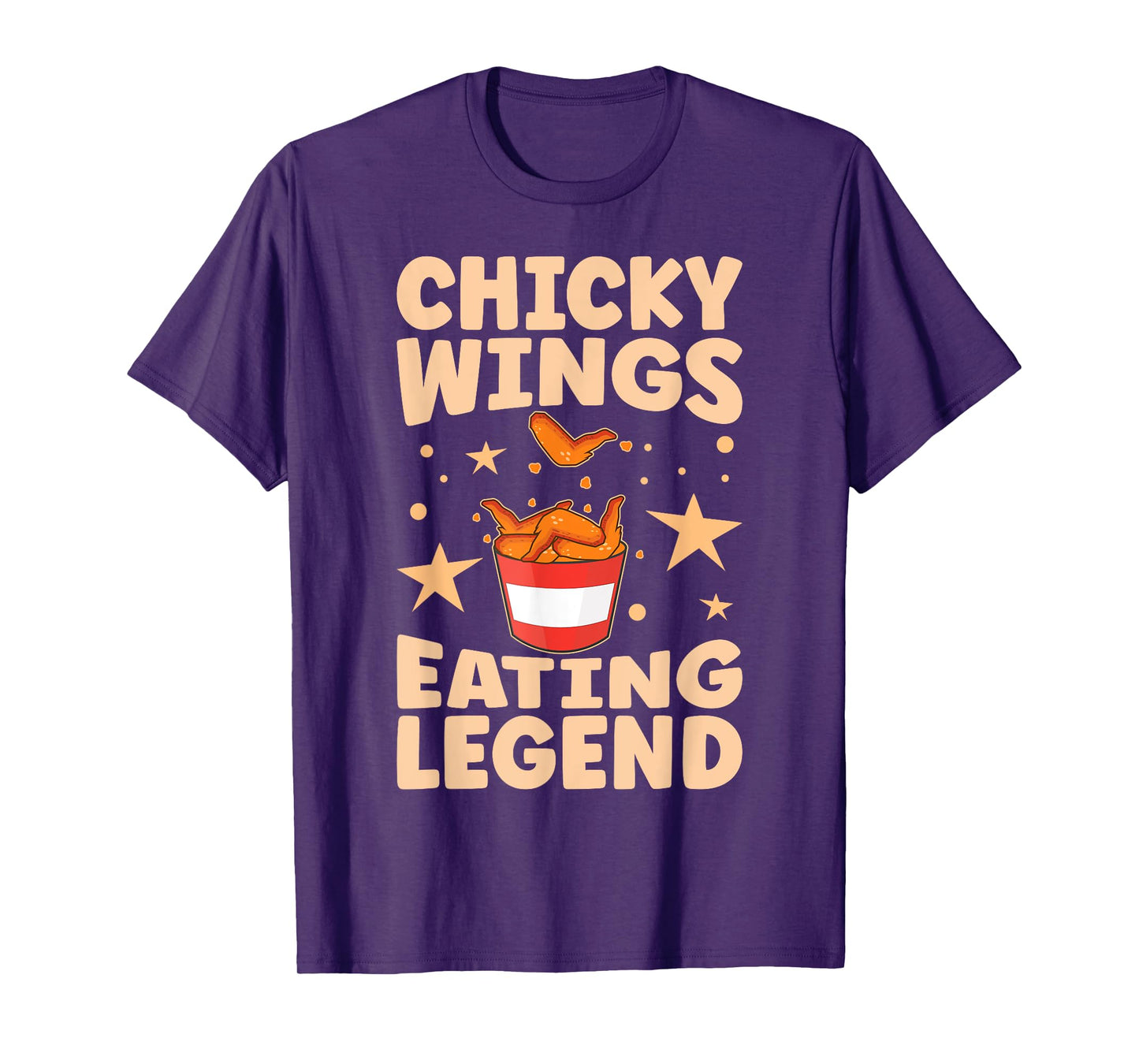 Eating Champion Food Contest Chicken Wing Competitive Eating T-Shirt
