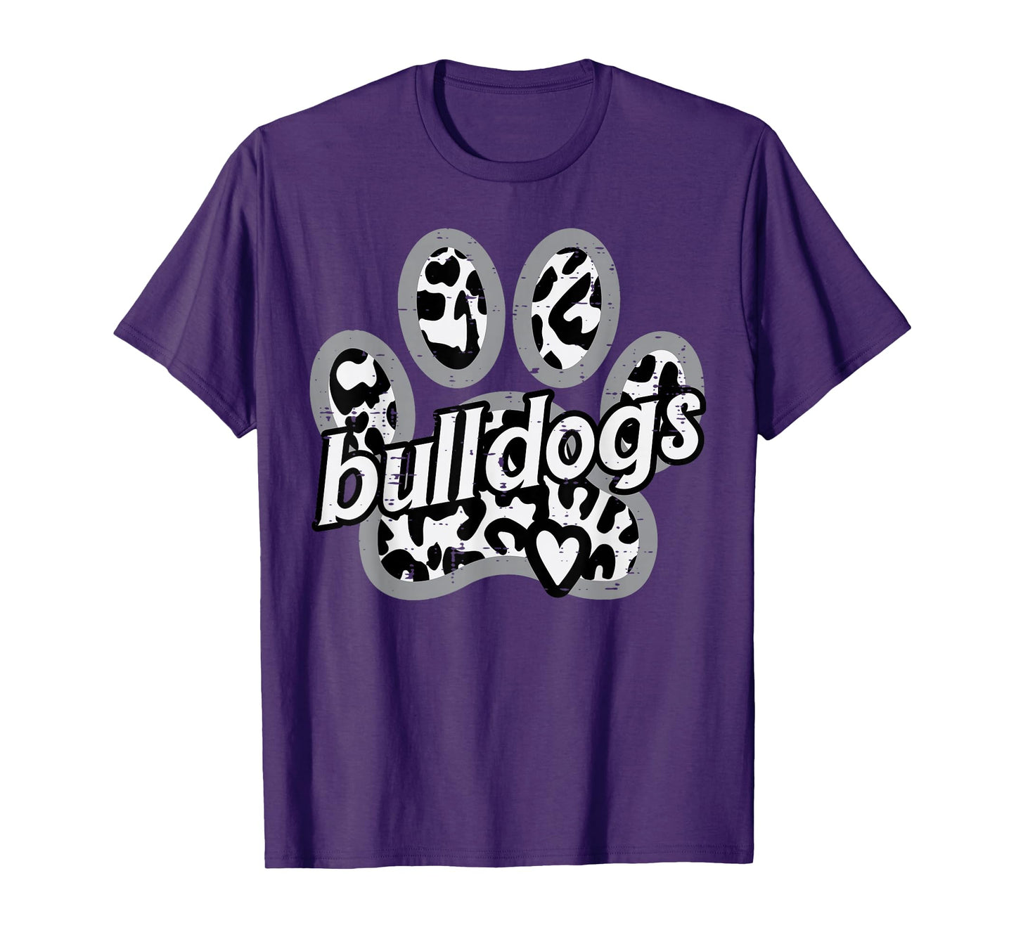 Bulldog Boys Girls Youth Teen Kids Men Women T-Shirt