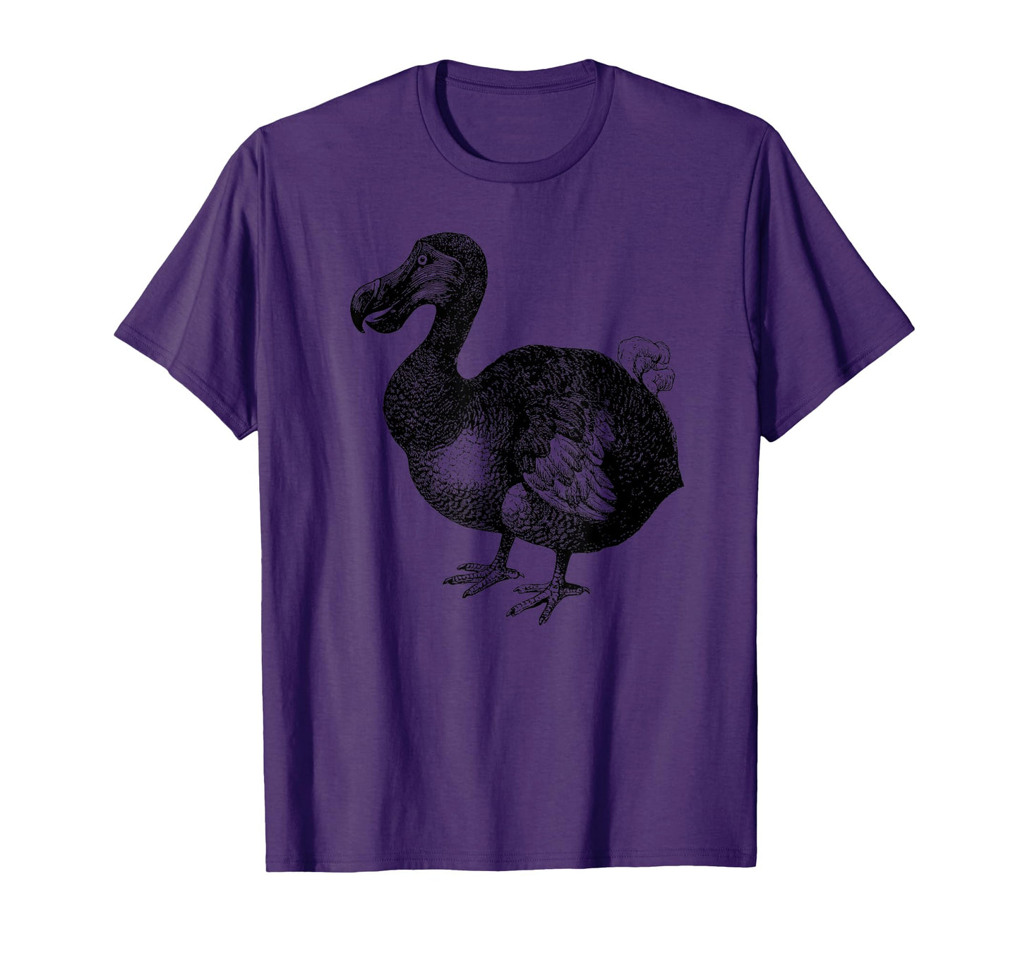 Dodo Bird T-Shirt Bird Ornithology Black Line Drawing Shirt T-Shirt