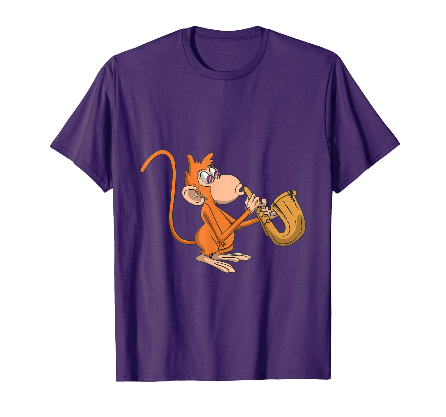 Monkey Plays The Saxophone T-Shirt