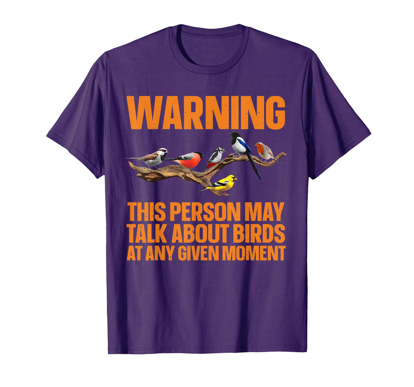 Funny Bird Watching Art For Men Women Bird Watcher Birding T-Shirt