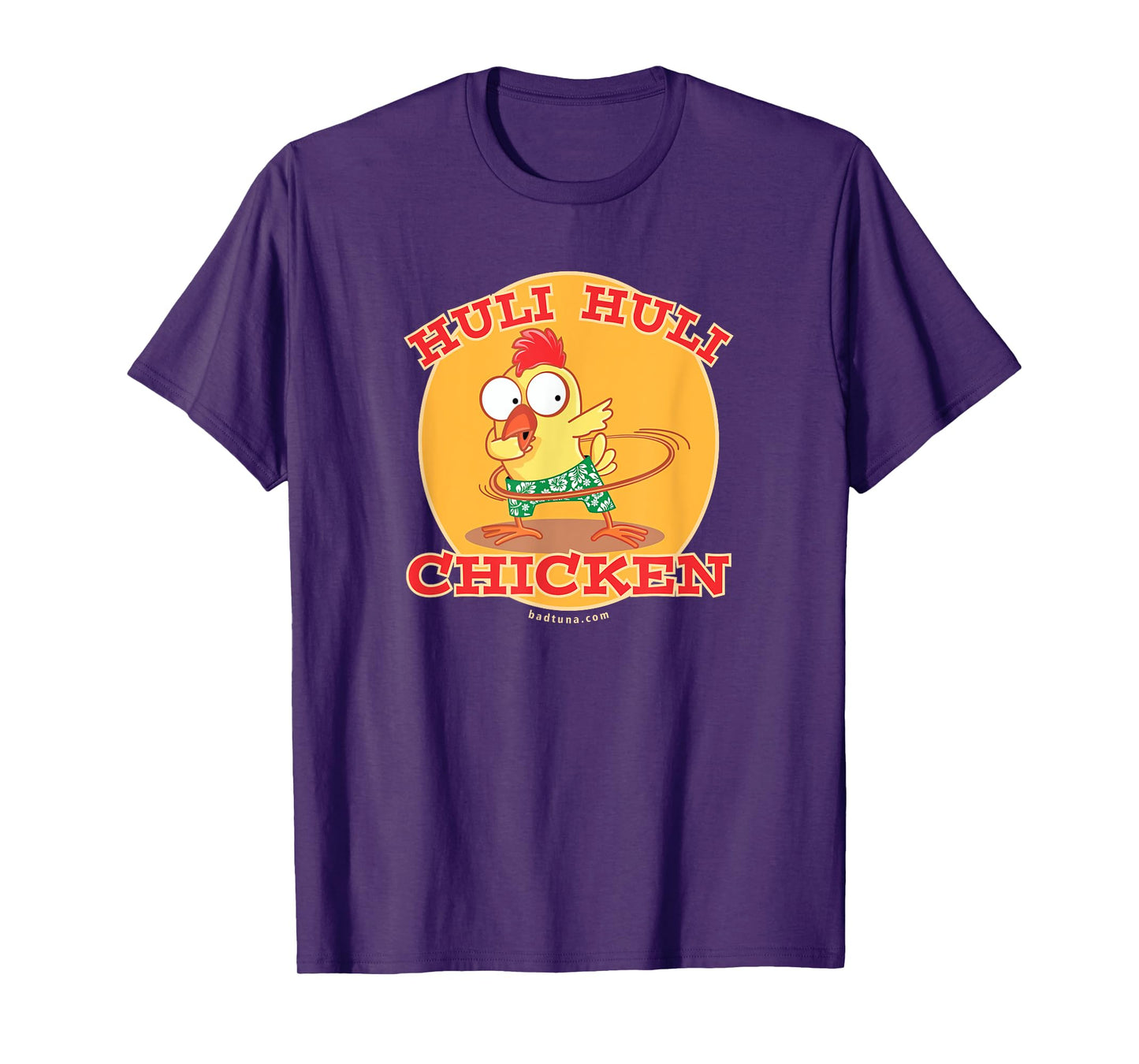 Huli Hula Hoop Dabber Funny Chicken T-Shirt