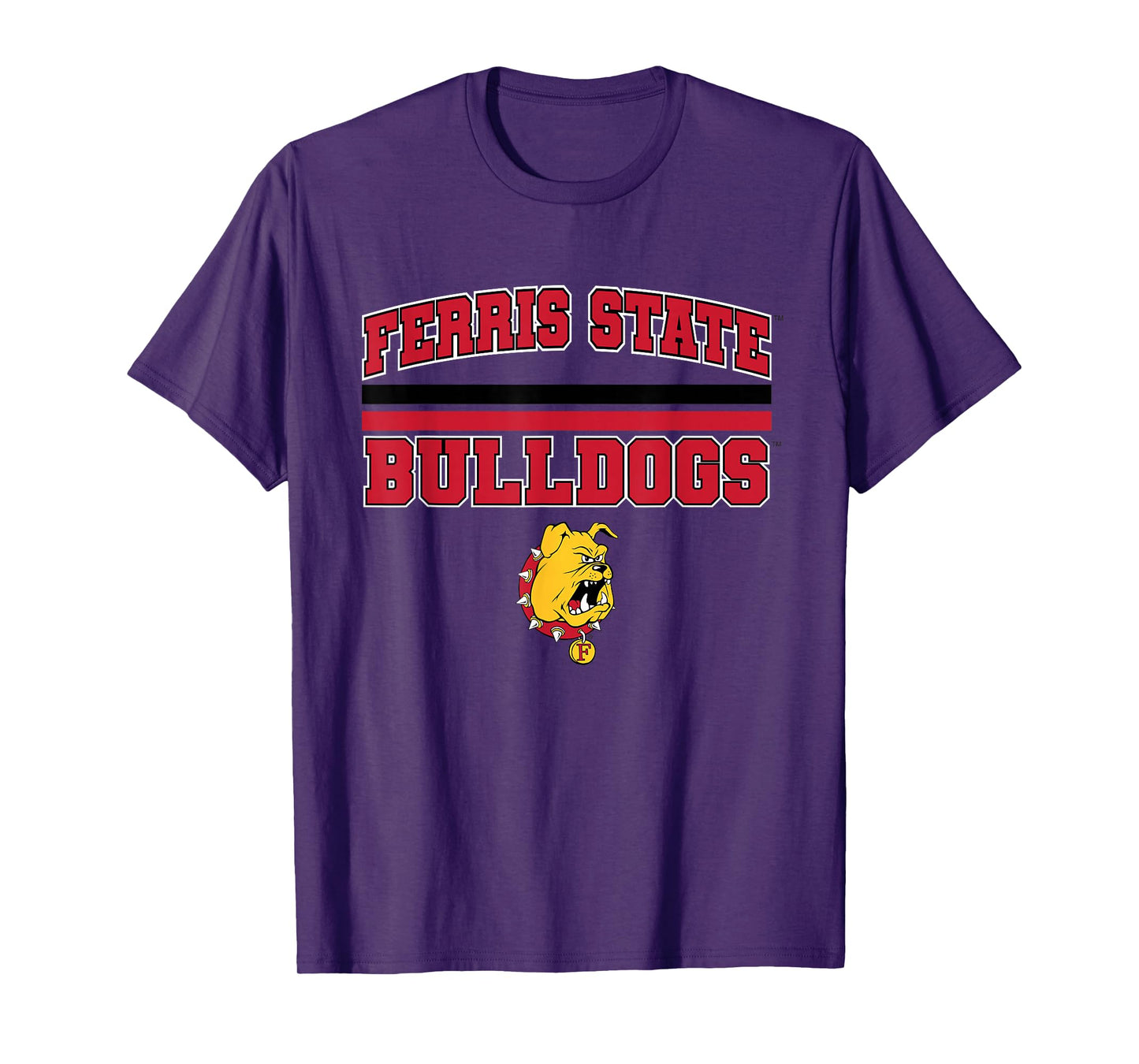 Ferris State Bulldogs | Official NCAA University | NAFPFER01 T-Shirt