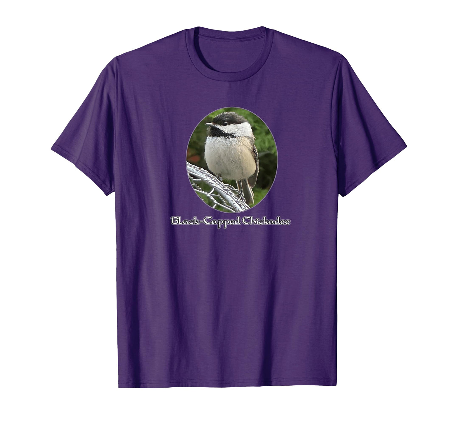 Black Capped Chickadee T-Shirt