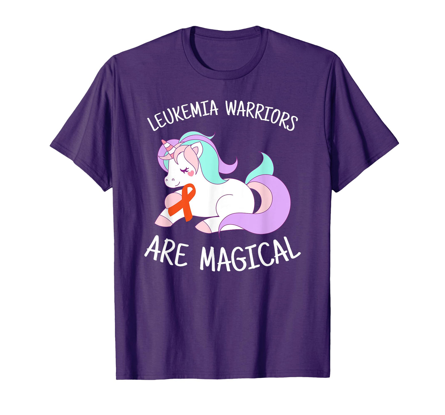 Unicorn Leukemia Awareness Gift, Leukemia Warrior T-Shirt