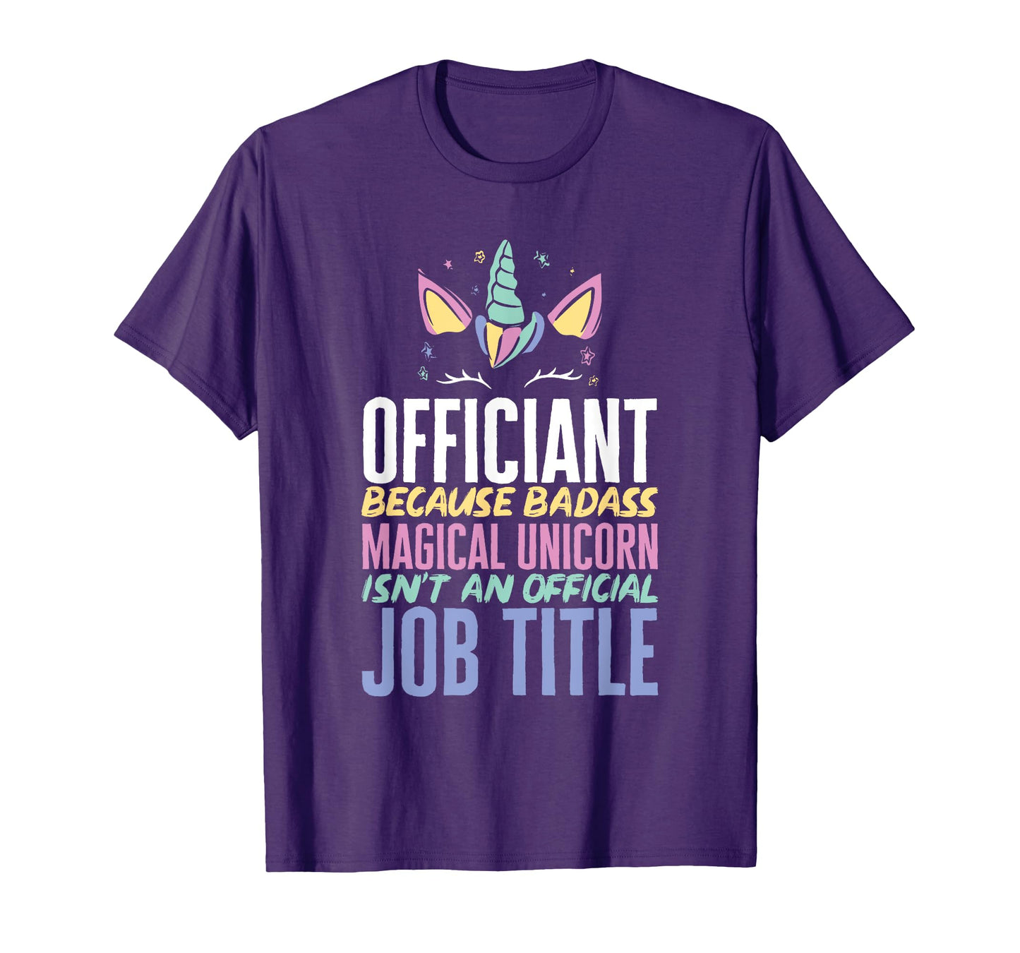Wedding Officiant Unicorn Marriage Officiant T-Shirt