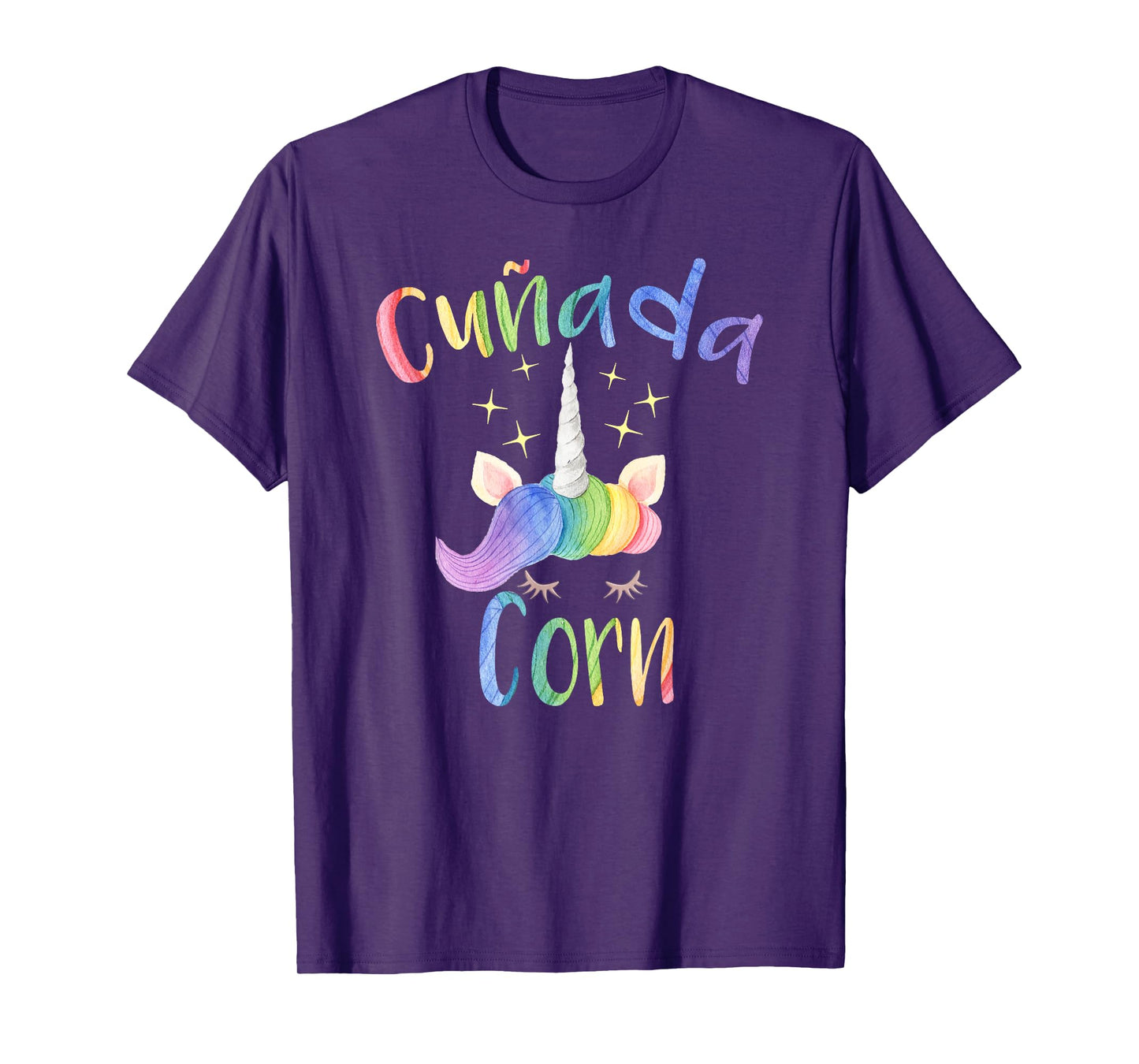 Cunadacorn Spanish Sister In Law Funny Unicorn T-Shirt