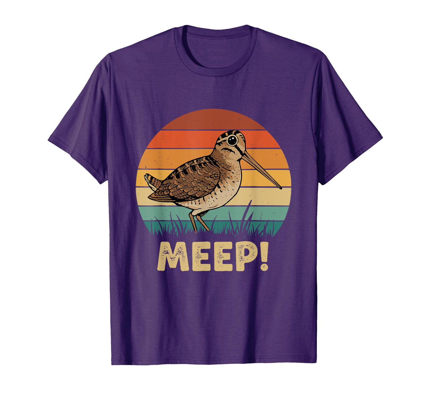 Meep Bird Saying Meep Bird American Woodcocks Meep T-Shirt