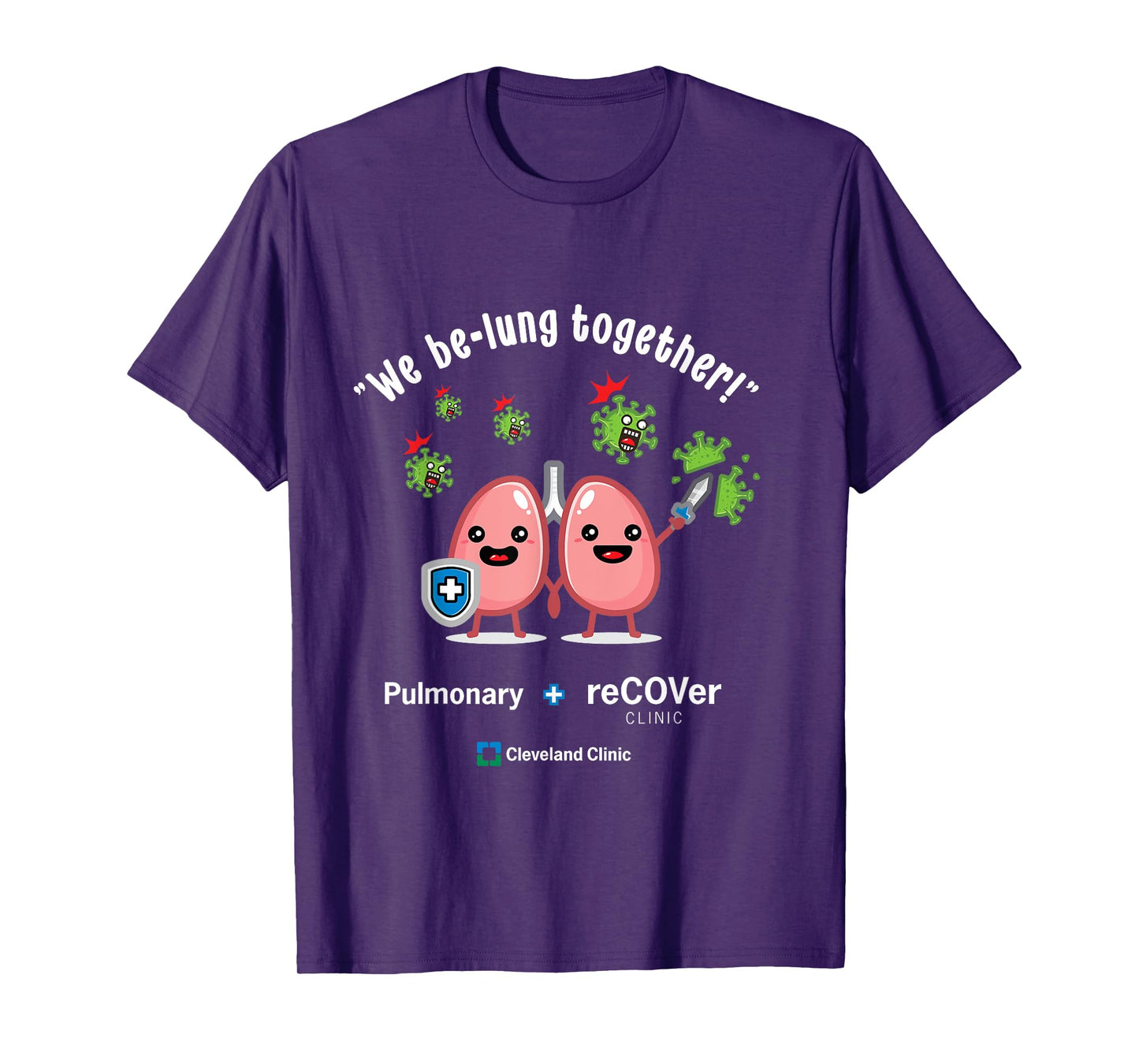 Pulmonary and Recover T-shirt Dark Colored T-Shirt