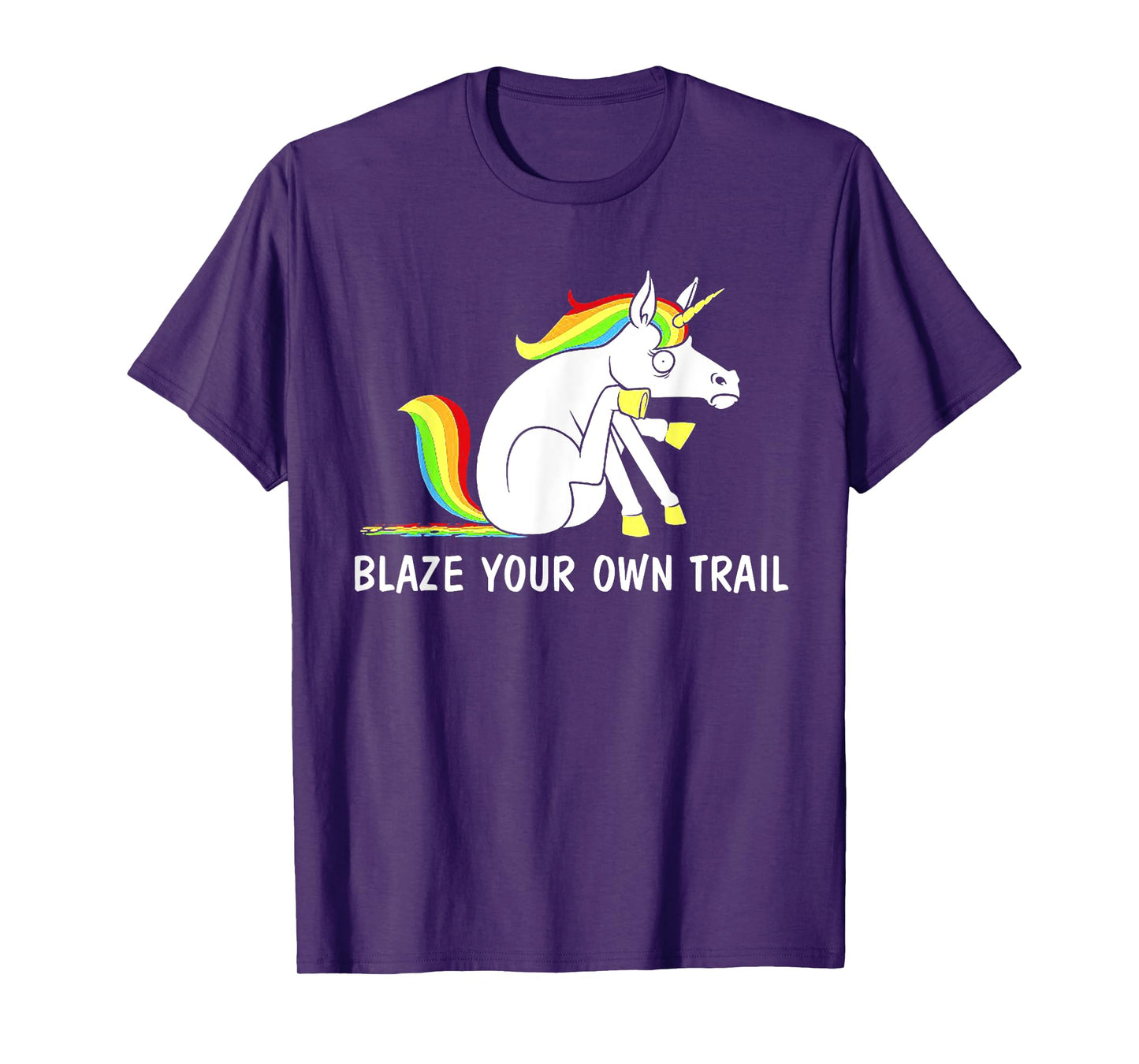 Blaze Your Own Trail Unicorn T-Shirt