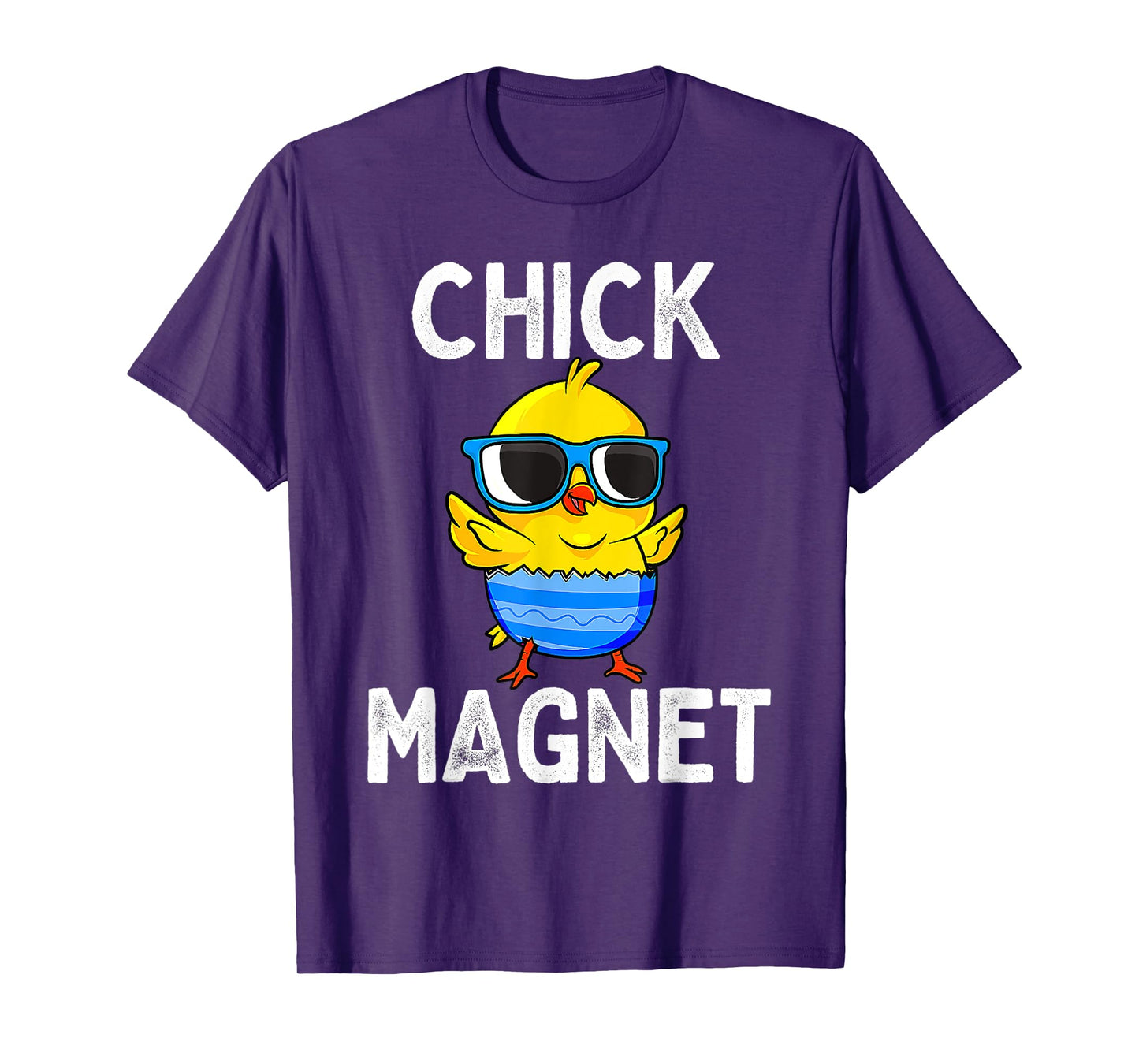 Chick Magnet Funny Easter Cute Baby Chicken Lover Kids Boys T-Shirt