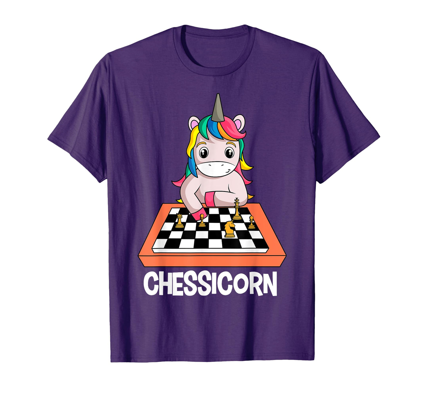Chessicorn Chess Players Unicorn Lovers T-Shirt
