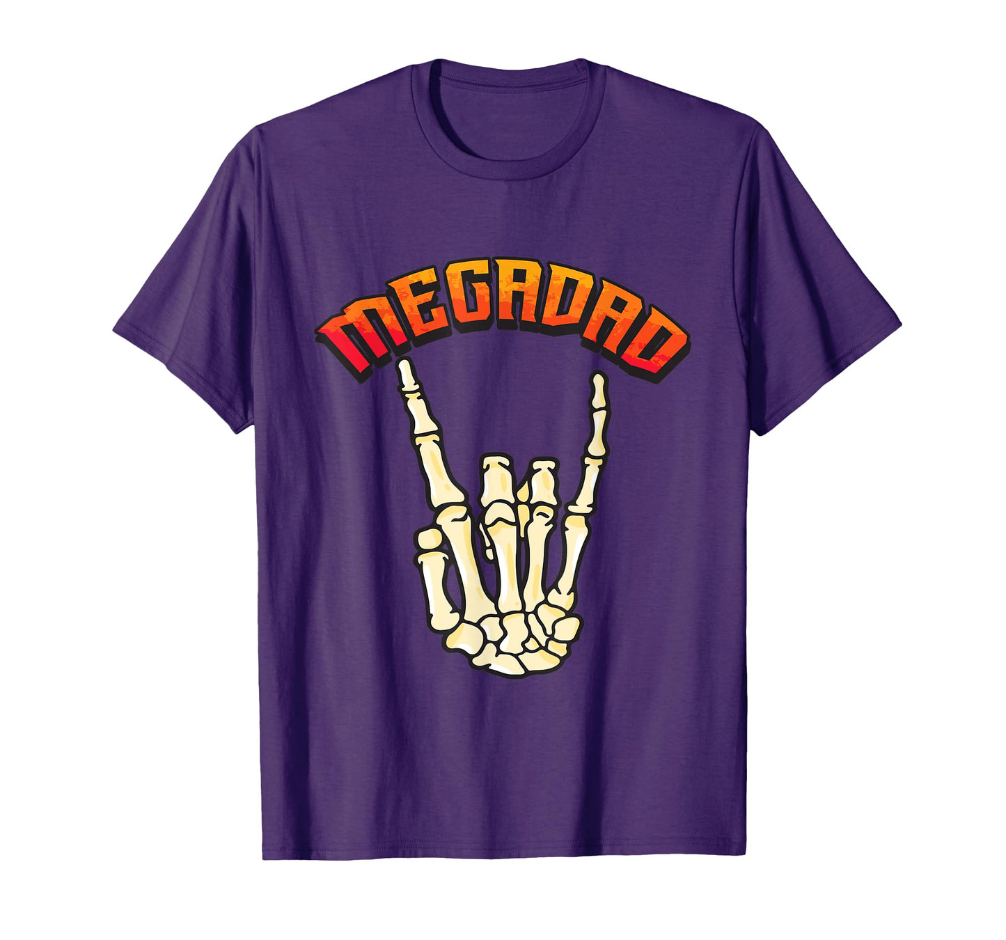 Megadad Mega Dad Metal Music T-Shirt
