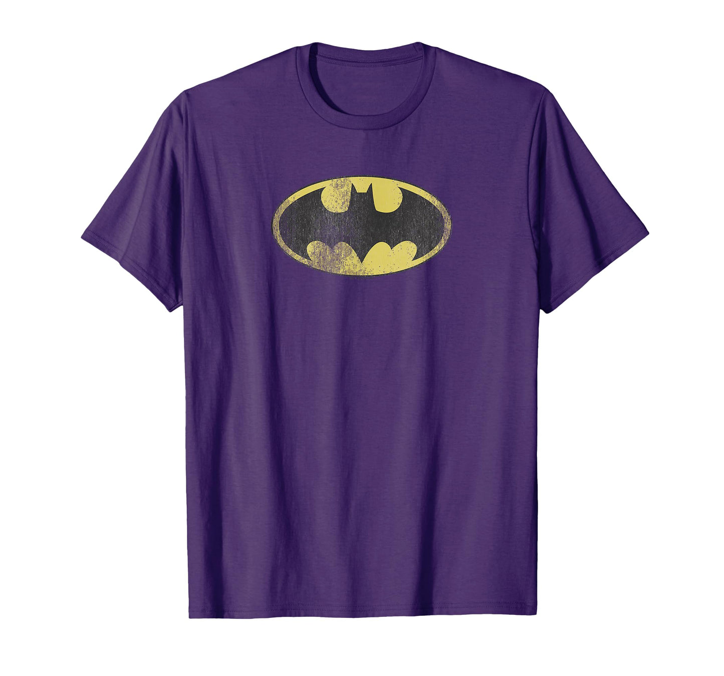Batman Retro Bat Logo Distressed T-Shirt