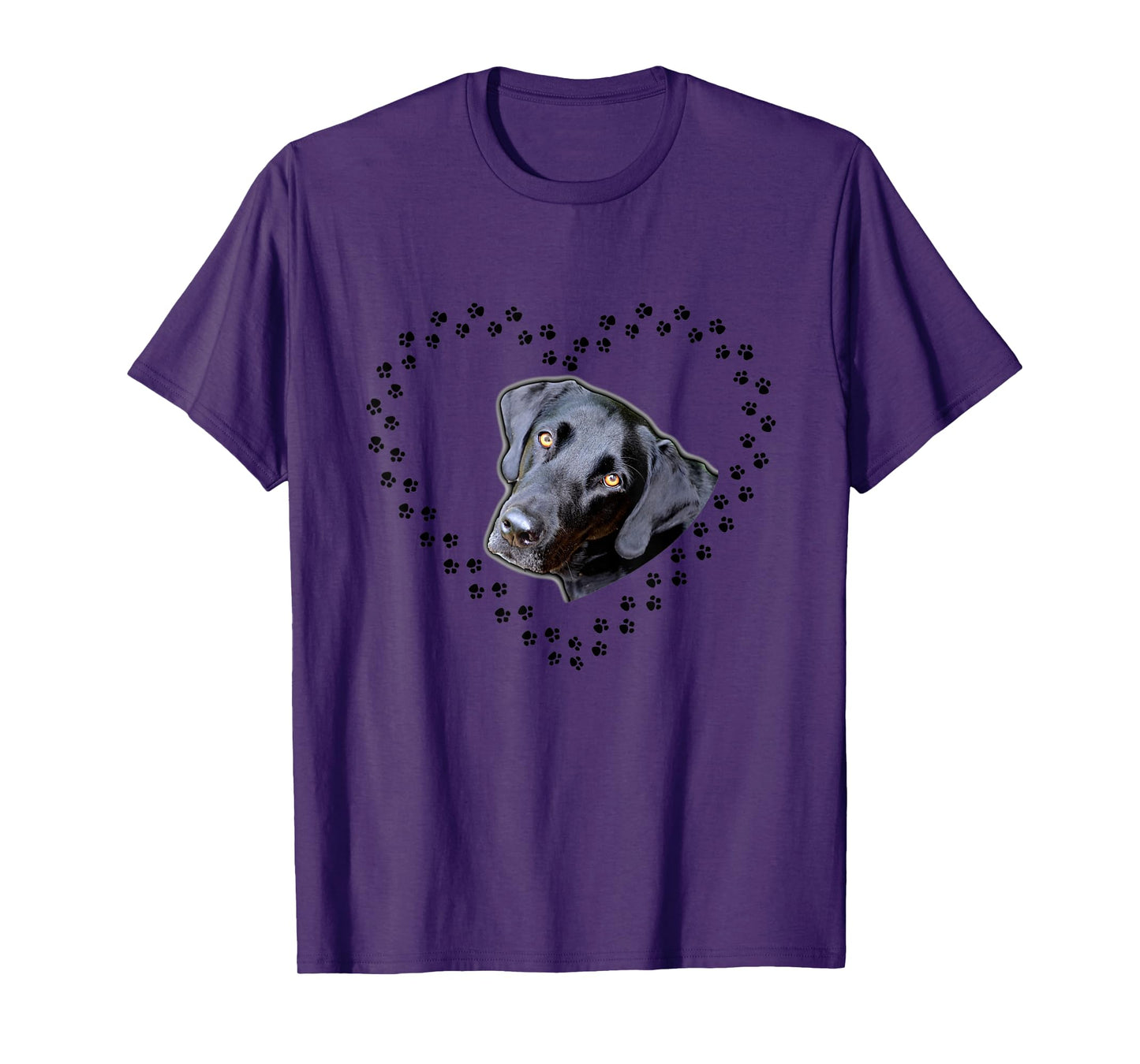 Black Labrador Retriever Dog T-Shirt