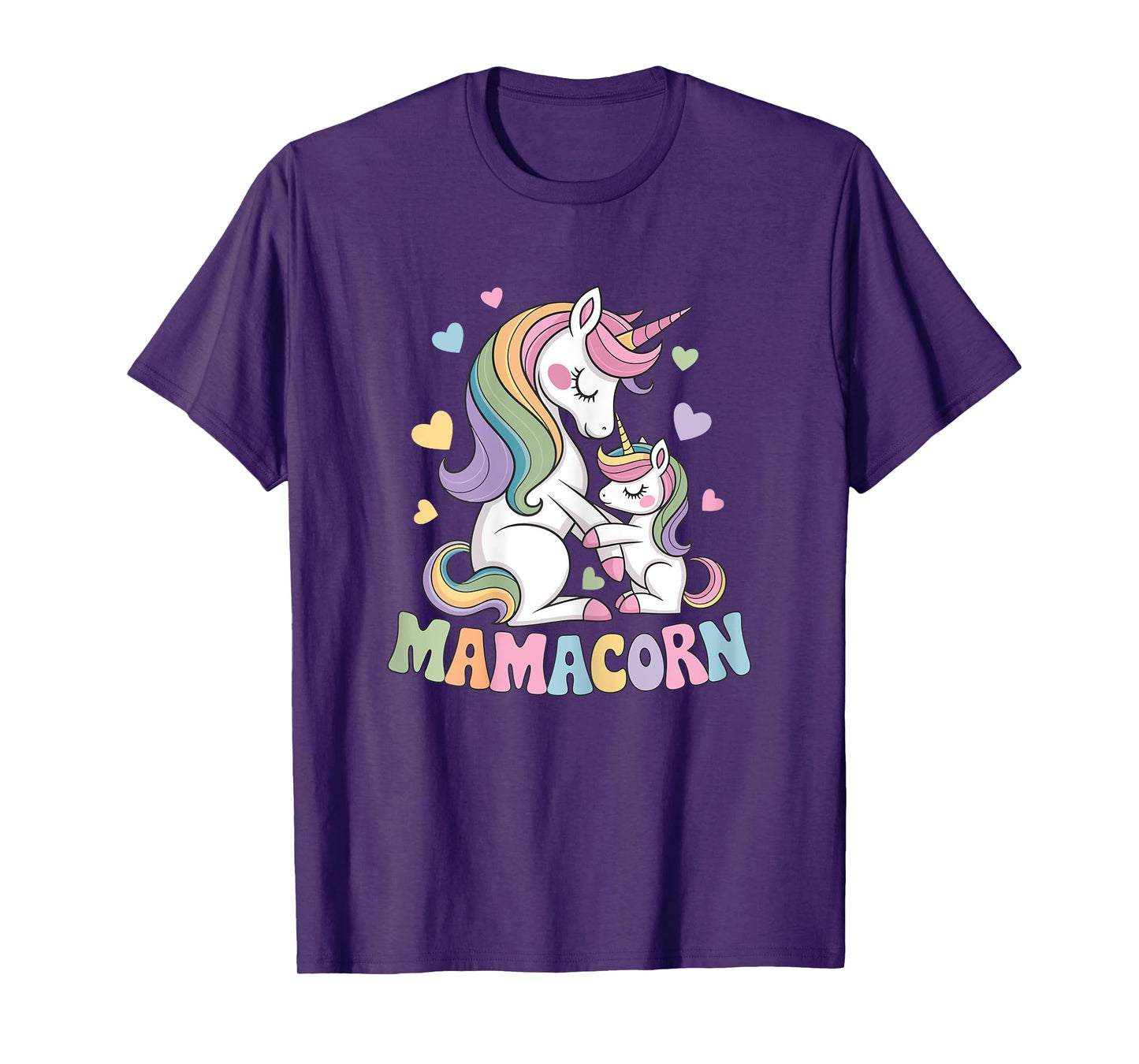 Funny Mamacorn Unicorn Mothers Day Mom Women Mother T-Shirt
