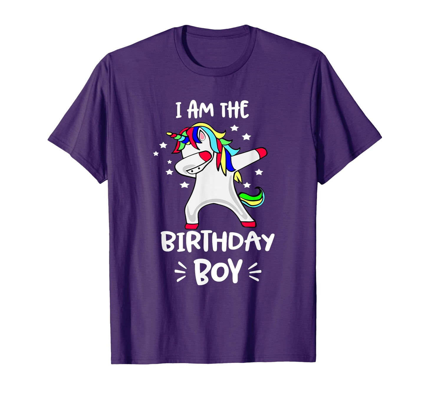 I Am The Birthday Boy Unicorn Shirt Dabbing Unicorn Shirt T-Shirt