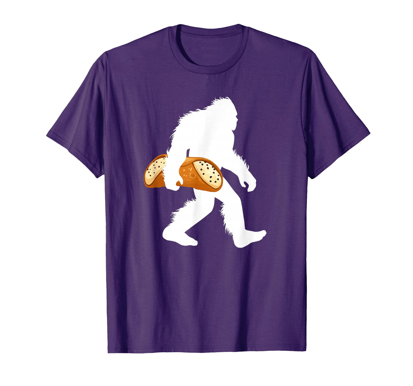 Cannoli Bigfoot Carrying Cannolo Sasquatch T-Shirt
