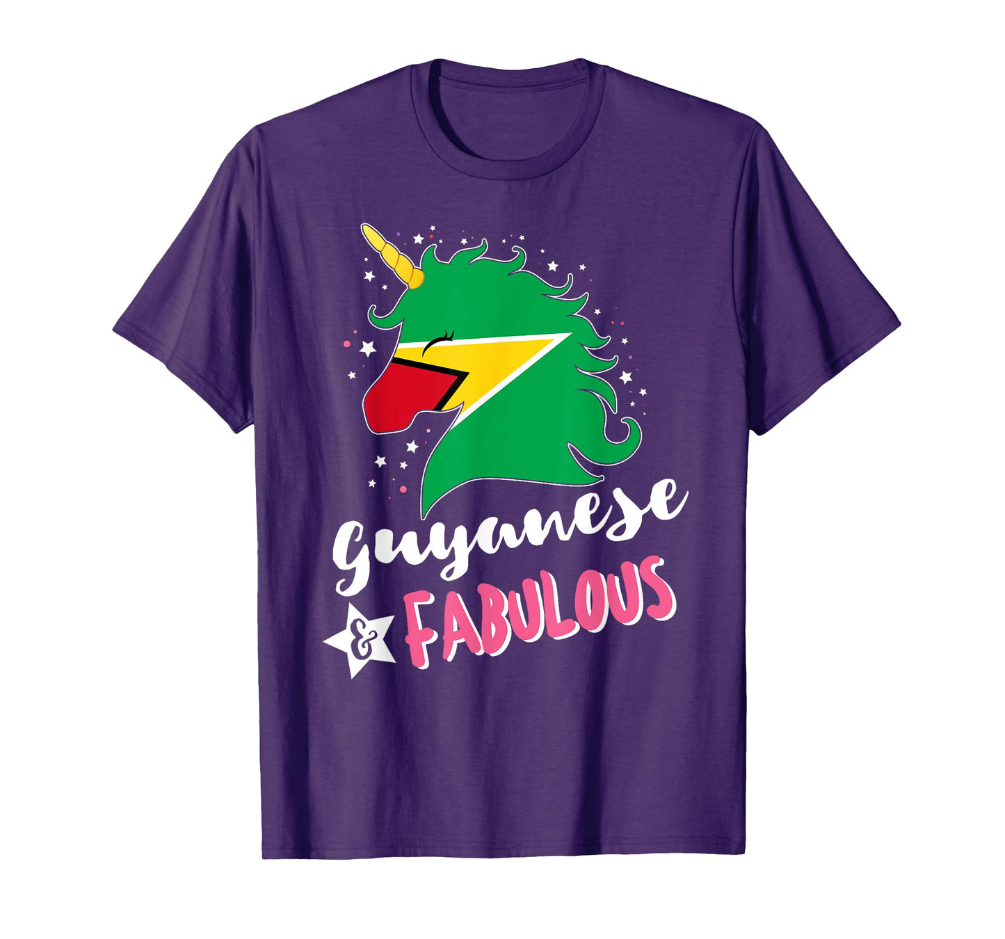 Guyananese Unicorn Guyana Flag T-Shirt