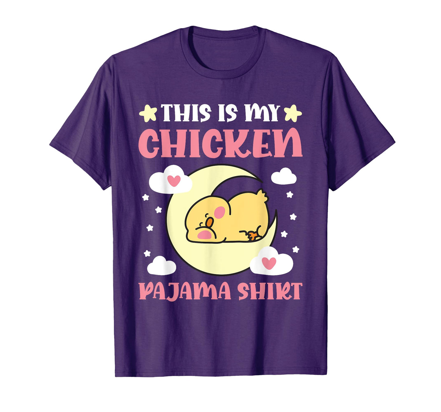 Cute PJ Teen Boys Girls PJs Funny This Is My Chicken Pajama T-Shirt