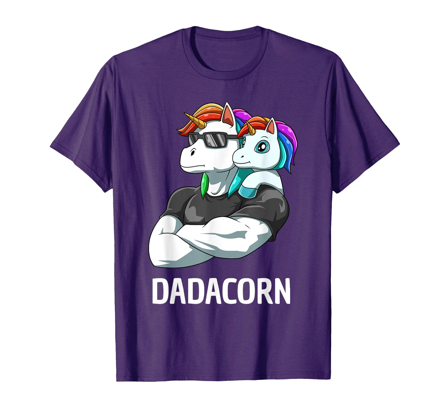 Dadacorn - Father Daughter Unicorns T-Shirt