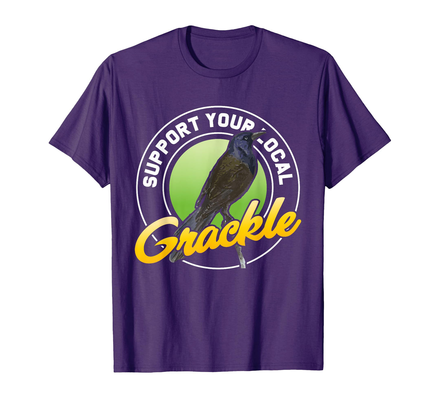 Quiscalus Grackle Bird Kawaii Bird Lover T-Shirt