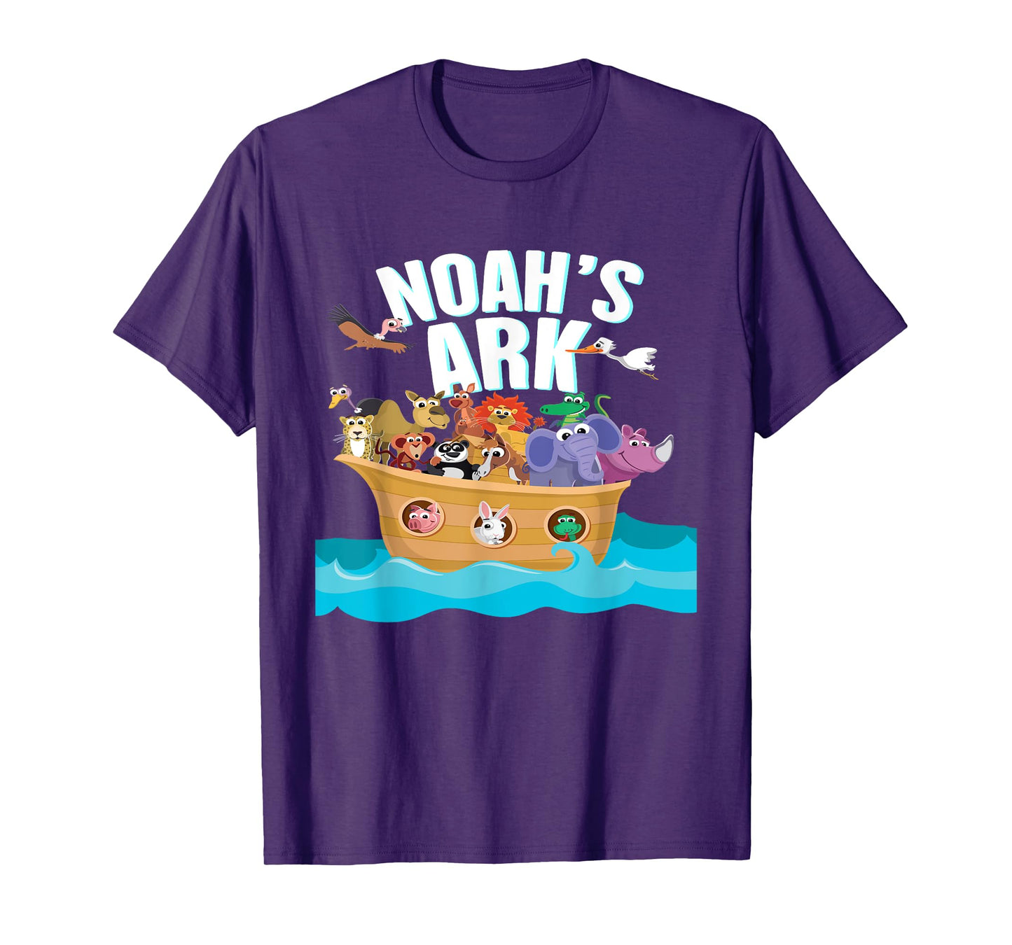 Animal History Bible, Noah's Ark, Religion Comic Gift T-Shirt