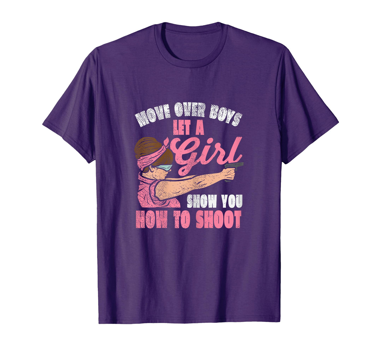 ompetetive Shooting, Long Range Shooting, Skeet Girl T-Shirt