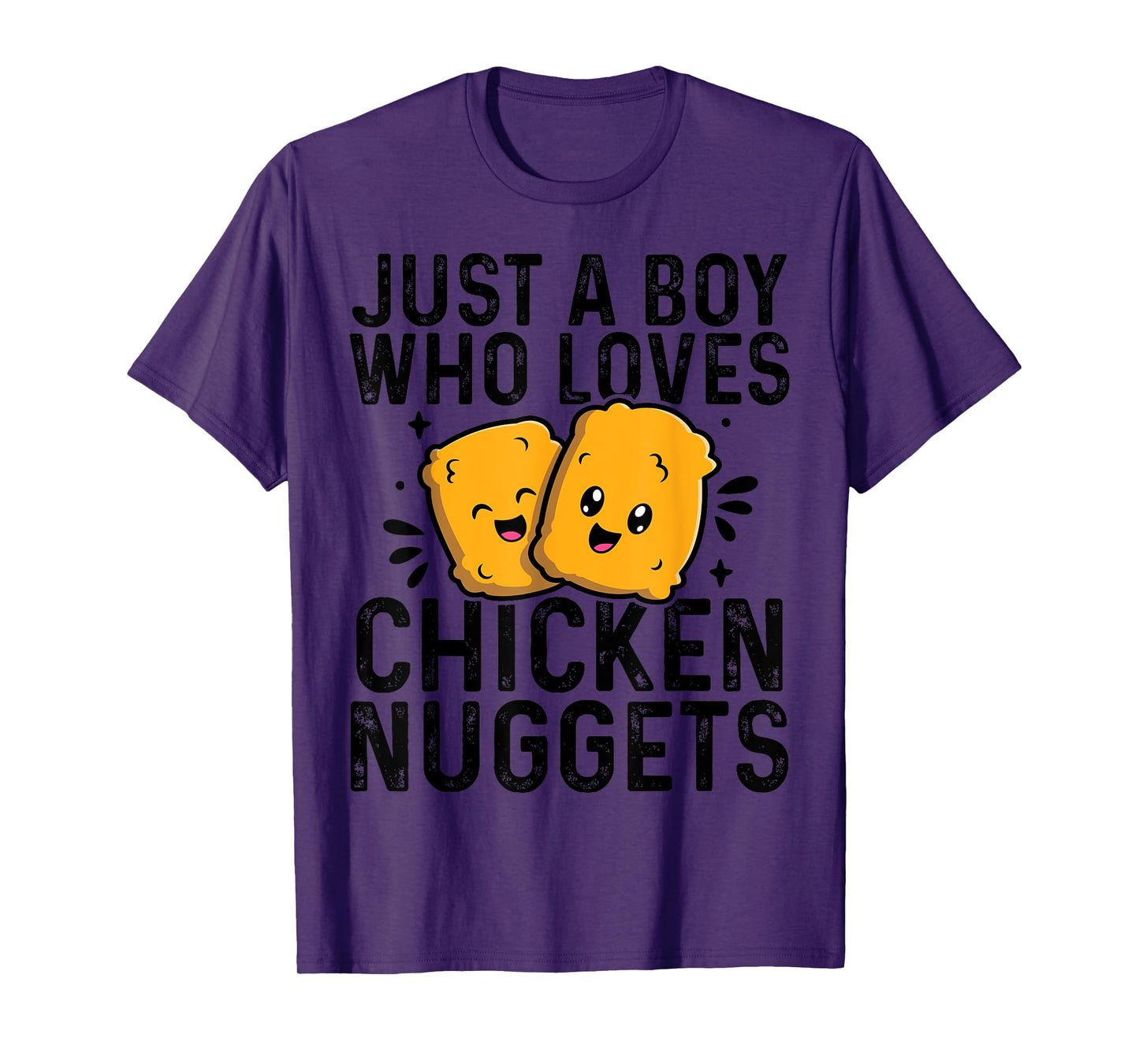 Chicken Nuggets Kids Just A Boy Who Loves Chicken Nuggets T-Shirt
