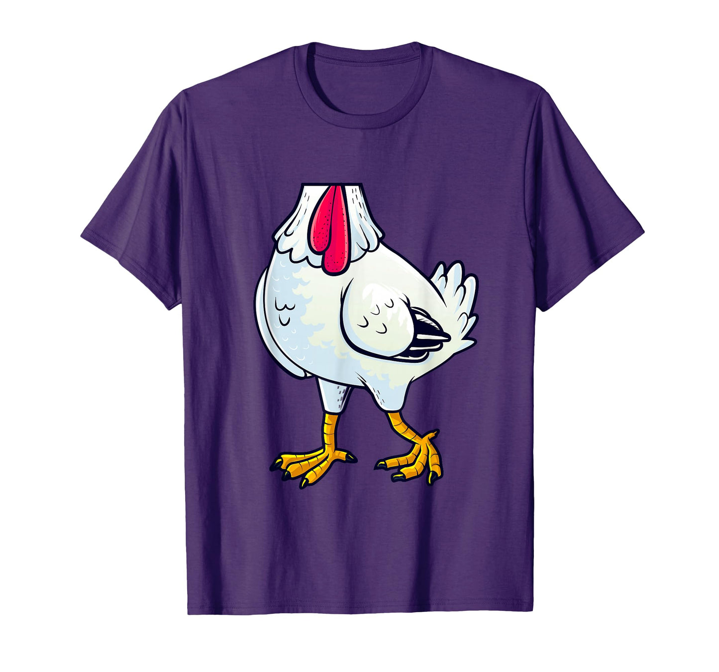 Chicken Costume Body Funny Farm Animal Farming Halloween T-Shirt