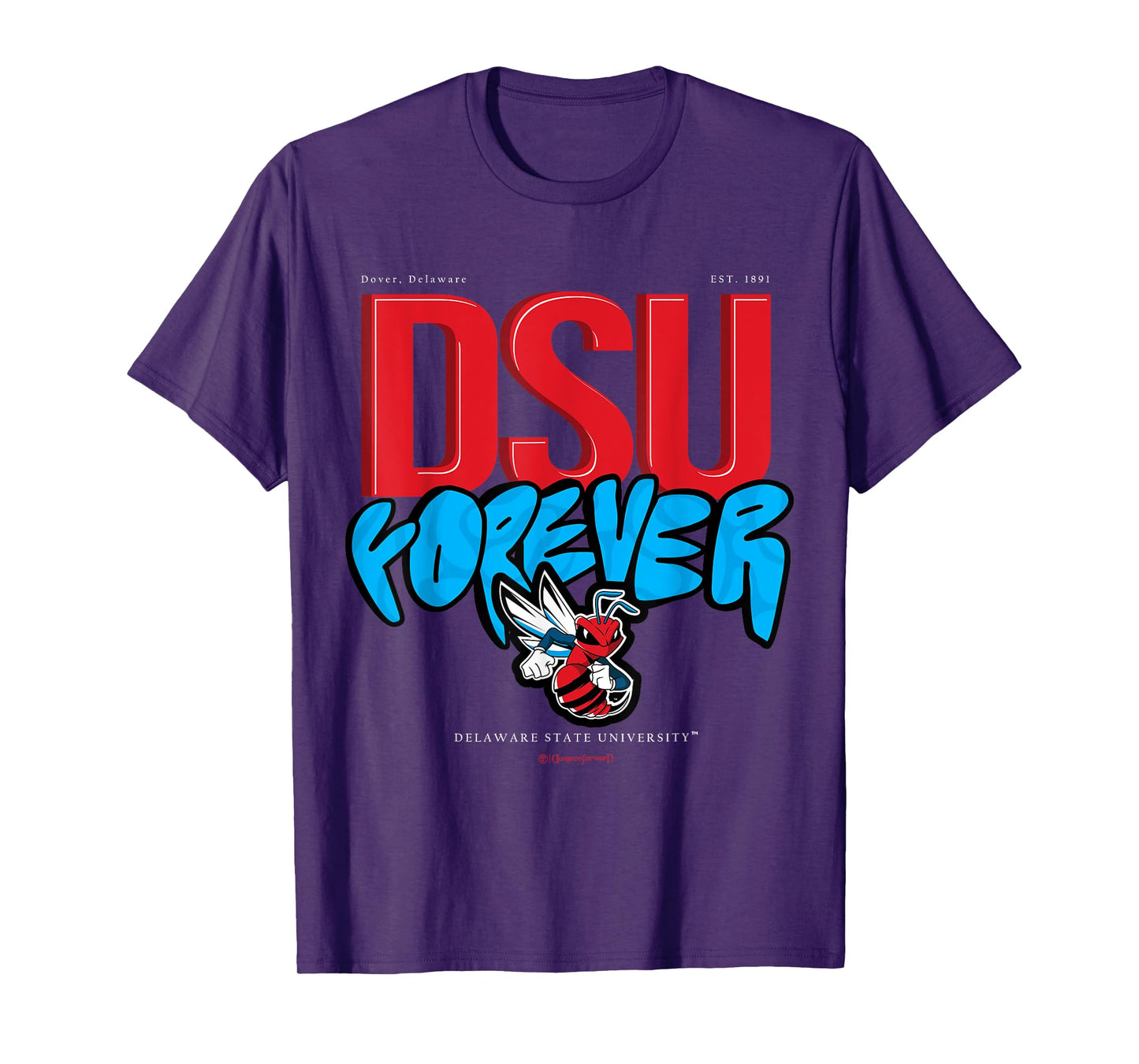 The Yard Essentials - Delaware State University - Forever T-Shirt